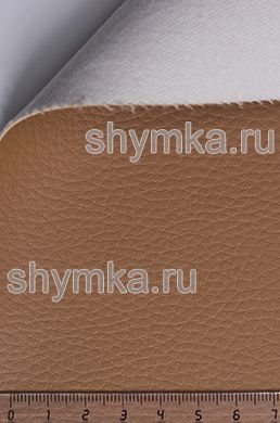 Eco leather Alba Dollaro №513 WALNUT width 1,4m thickness 1,2mm