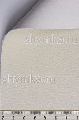 Eco leather Alba Dollaro №525 BEIGE width 1,4m thickness 1,2mm