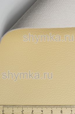 Eco leather Art-Vision 1 №116 BRIGHT-BEIGE width 1,38m thickness 1,2mm