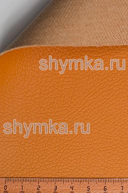 Eco leather Art-Vision 1 №111 ORANGE width 1,38m thickness 1,2mm