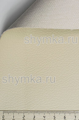 Eco leather Art-Vision 1 №112 IVORY width 1,38m thickness 1,2mm