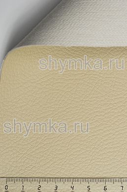 Eco leather Art-Vision 1 №124 CREAM width 1,38m thickness 1,2mm