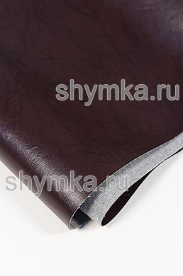 Eco leather Art-Vision Next №215 DARK-BROWN width 1,38m thickness 1,2mm