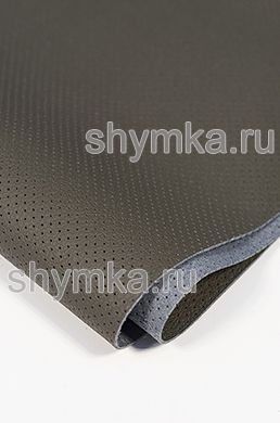 Eco microfiber leather with perforation Dakota PD 2119 KHAKI width 1,4m thickness 1,5mm