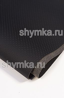 Eco microfiber leather with perforation GT 0500 GRAPHITE thickness 1,5mm width 1,4m