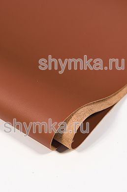 Eco microfiber leather Nappa N 1109 TERRACOTTA width 1,4m thickness 1,3mm