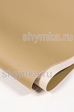 Eco microfiber leather Nappa N 1145 DARK-BEIGE width 1,4m thickness 1,3mm