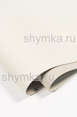 Eco microfiber leather Schweitzer Nappa 2911 MUSHROOM WHITE thickness 1,2mm width 1,35m