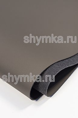 Eco microfiber leather Schweitzer Nappa 6022 ZINC GREY thickness 1,2mm width 1,35m