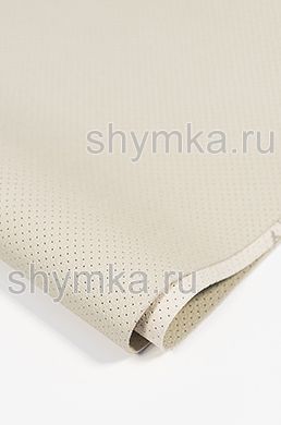 Eco microfiber leather Schweitzer BMW with perforation 3086 LINEN thickness 1,3mm width 1,35m