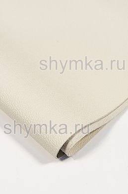 Eco microfiber leather Schweitzer BMW 2911 MUSHROOM WHITE thickness 1,3mm width 1,35m