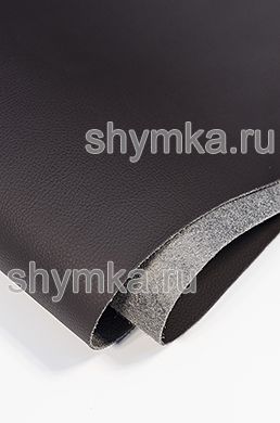 Eco microfiber leather Standart 2193 DARK-BROWN width 1,4m thickness 1,3mm