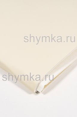Eco leather on foam rubber 5mm and white spunbond 60g/sq.m Oregon SLIM IVORY width 1,4m