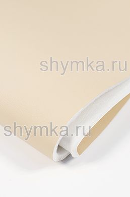 Eco leather on foam rubber 5mm and spunbond Oregon SLIM CREAM-BEIGE width 1,4m