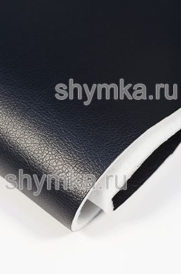 Eco leather on foam rubber 5mm and spunbond Oregon SLIM BLACK NEW width 1,4m