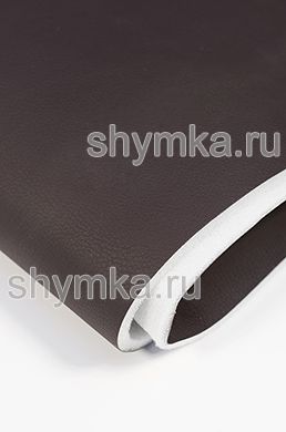 Eco leather on foam rubber 5mm and spunbond Oregon STRONG CHOCOLATE width 1,4m