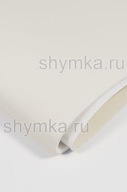 Eco leather on foam rubber 3mm (THREE) and spunbond Oregon SLIM IVORY width 1,4m