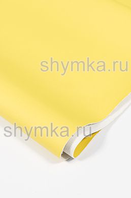 Eco leather Oregon SLIM YELLOW width 1,4m thickness 0,85mm