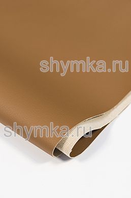 Eco leather Oregon SLIM BROWN width 1,4m thickness 0,85mm