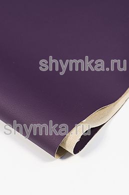 Eco leather Oregon SLIM DARK-PURPLE width 1,4m thickness 0,85mm