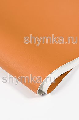 Eco leather Oregon STRONG ORANGE width 1,4m thickness 1mm