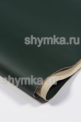 Eco leather Oregon SLIM DARK-GREEN width 1,4m thickness 0,85mm