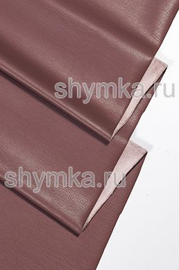 Eco leather Stretch on fur CINNAMON thickness 1,3mm width 1,38m