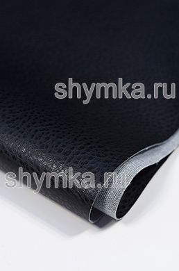 Eco leather VEGA BLACK thickness 0,85mm width 1,4m